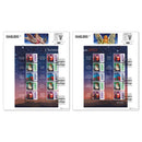 2023 Christmas Collector Sheet Large Cards Pair