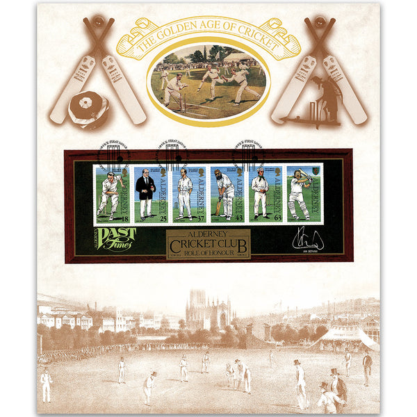 1997 Alderney 'Golden Age of Cricket' Large Card