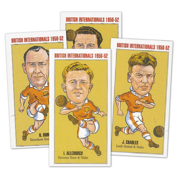 British Soccer Internationals 1950-52 (PN1) Set of 20 cards