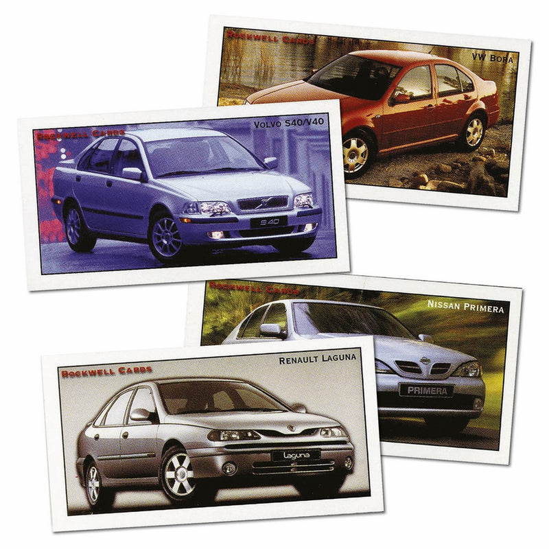 Modern Family Cars - small (RC138) Set of 15 cards