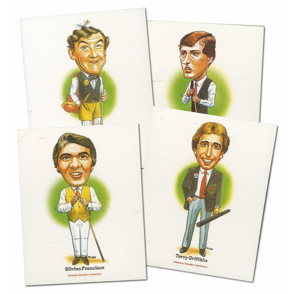 Snooker Celebrities (V870) Set of 20 cards