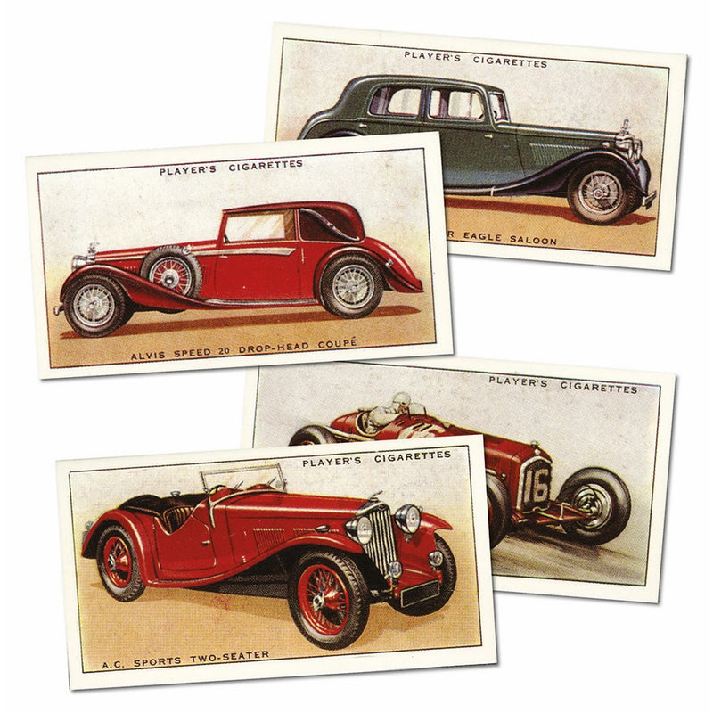 Motor Cars 'A' Series Reproduction Set of 50 cards