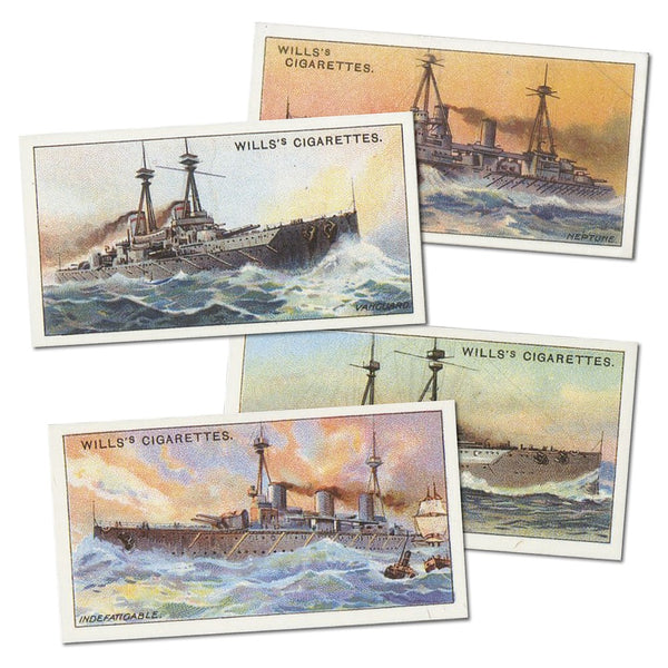 World's Dreadnoughts Reproduction Set of 25 cards