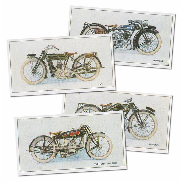 Motorcycles 1927 Reproduction Set of 50 cards