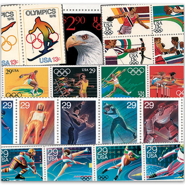 United States Olympic Mint Stamp Collection