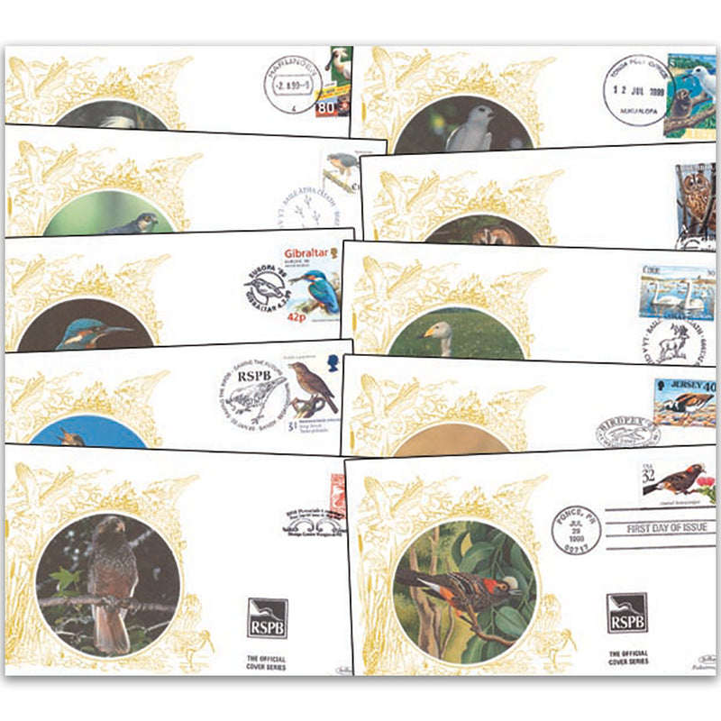 Birds - RSPB Silk Cover Collection (52 covers)