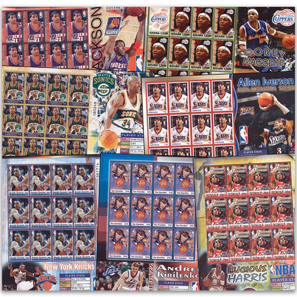 2006 NBA Stamp Collection