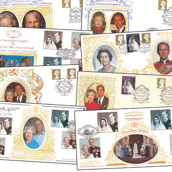 1997 Golden Wedding - 70 Benham covers spec lot retail 700