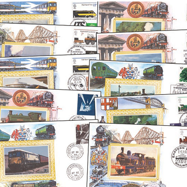 76 Benham Railway Covers (1995 - 1997)