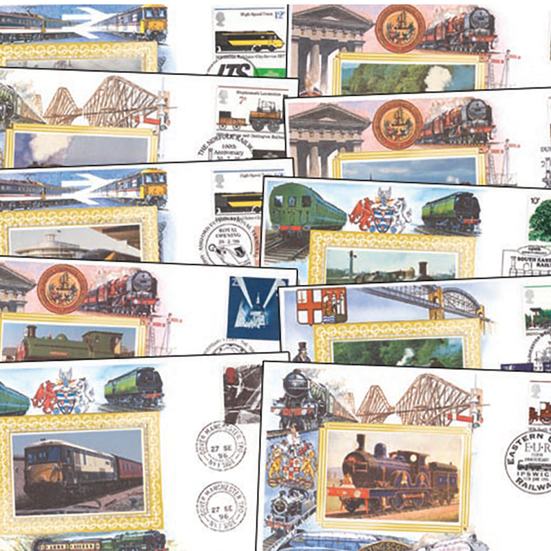 76 Benham Railway Covers (1995 - 1997)