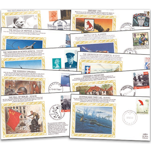 50th Anniversary of World War II Cover Collection