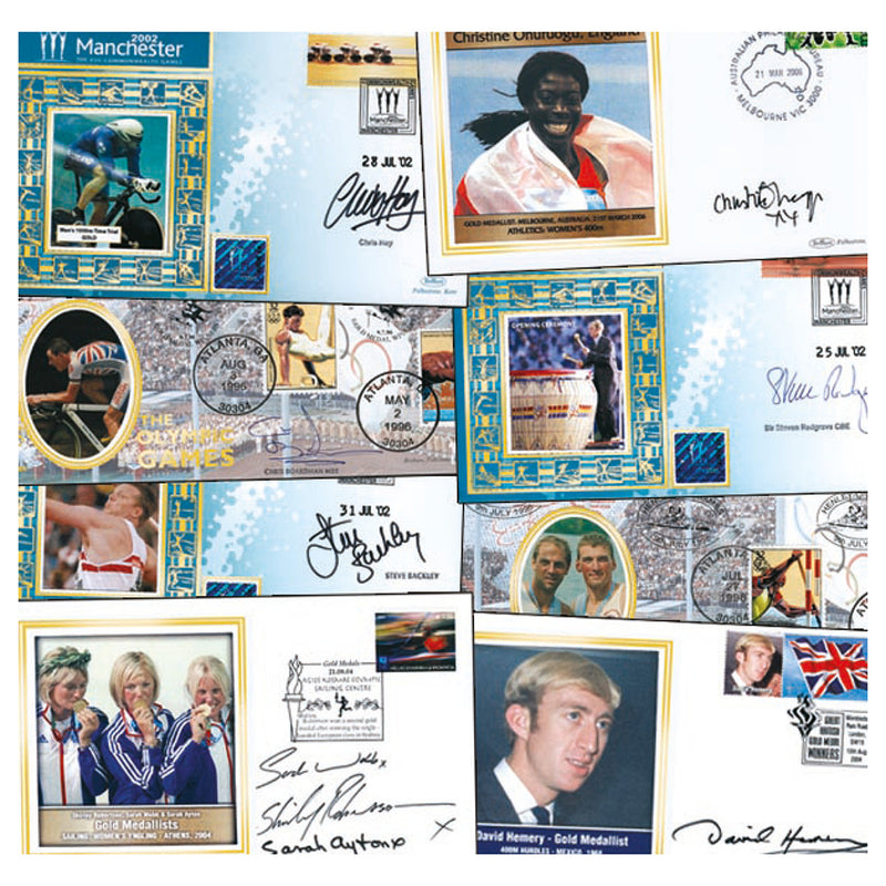 15 Signed Olympic & Paralympic Covers