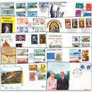 Guernsey Collection of 80 FDCs 1969 - 1985