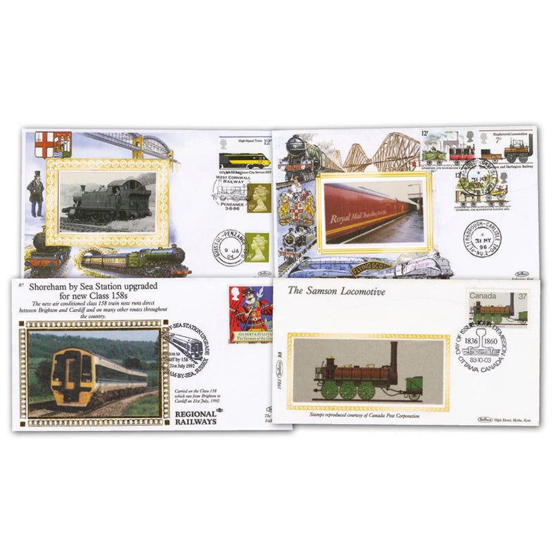 15 Benham Railway Commemorative Covers