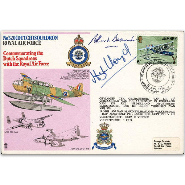 1976 Dutch Squadrons - Signed R. Beaumont & Sir H. Lloyd