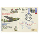 1972 Merger of Air Support Command & Strike Command C18 - Signed ACM Sir Humphrey & ACM Sir Burton