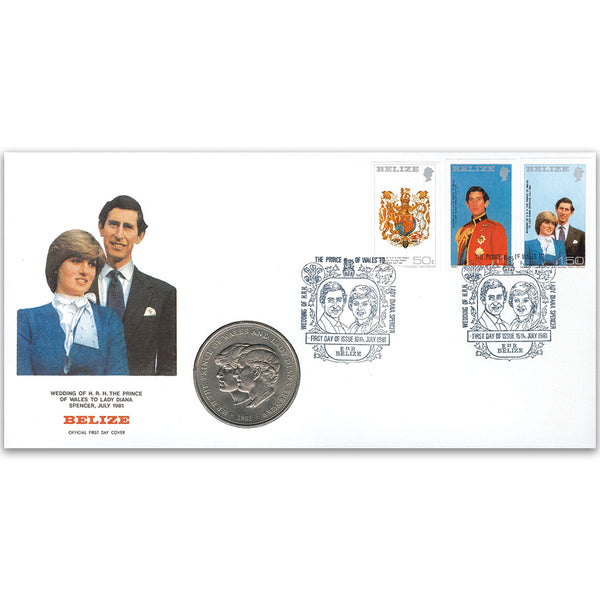 1981 Belize - Royal Wedding Cover