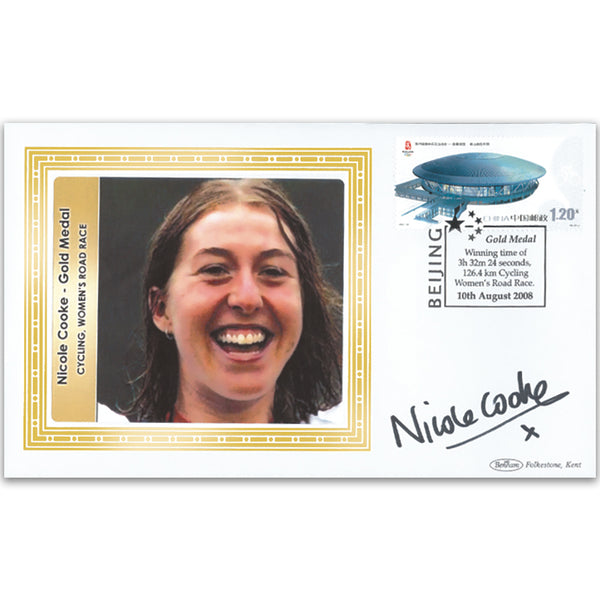 2008 Olympic Medal Winners - Signed Nicole Cooke