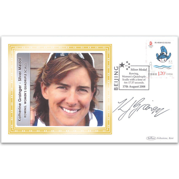 2008 Olympic Medal Winners - Signed Katherine Grainger