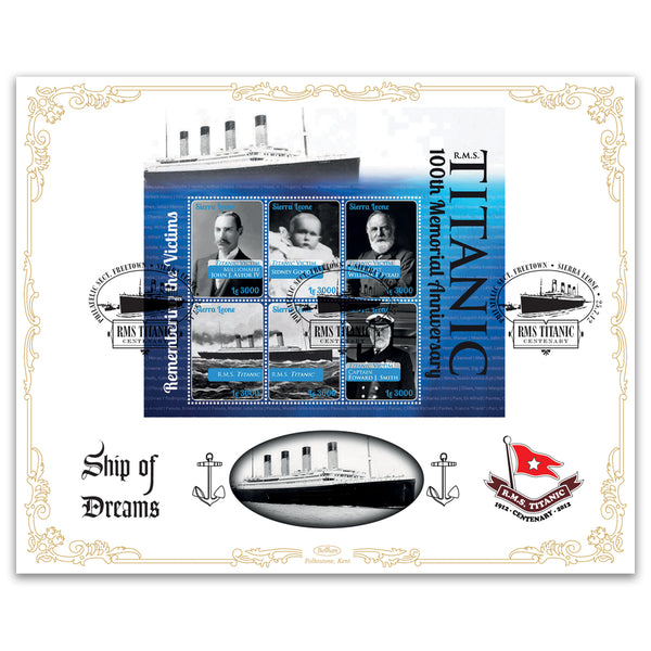 2012 Centenary of the Titanic Cover 37 - Sierra Leone