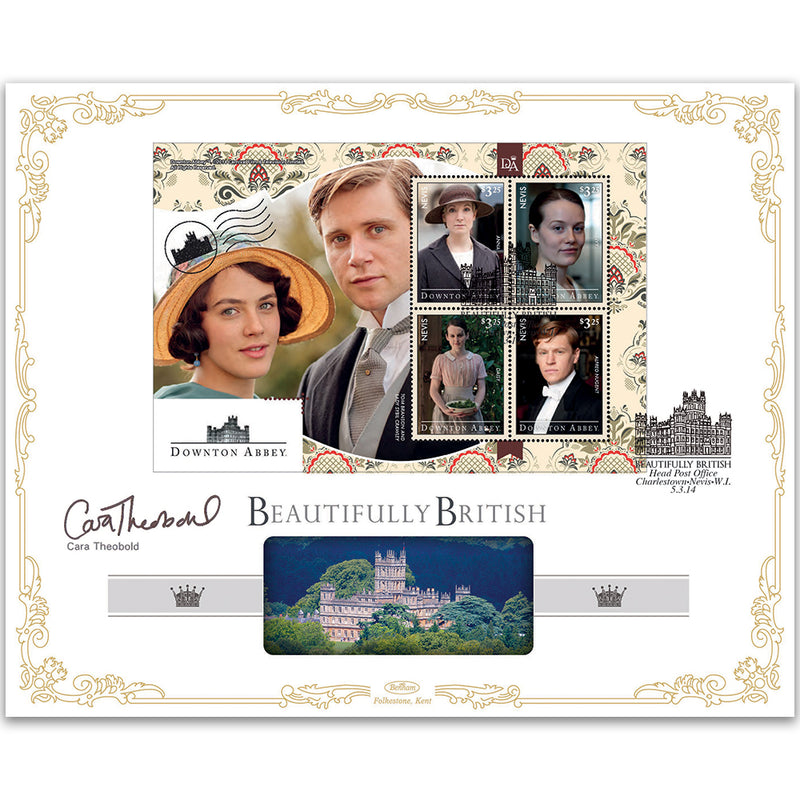 2014 Downtown Abbey - Nevis 4v Signed Cara Theobold