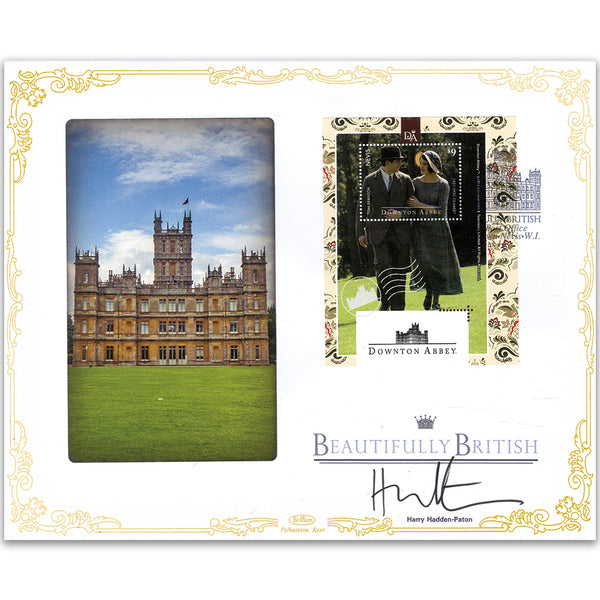 2014 Downtown Abbey - Nevis 1v Signed by Harry Hadden-Paton