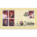 2008 Elvis 1968 Comeback 40th Coin Cover - 'Big Hunk O' Love' - Gambia