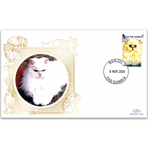 2004 Gambia Cats - Copper Eyed Persian D30