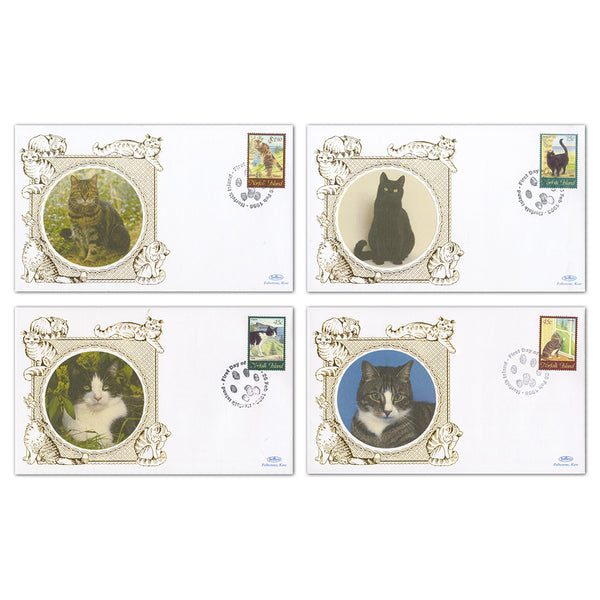 1998 Norfolk Island Cats - Set of 4