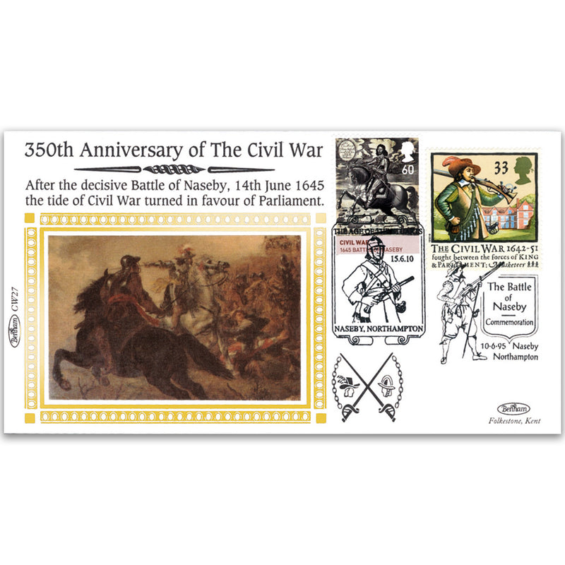1995 Battle of Naseby Doubled House of Stuart 2010