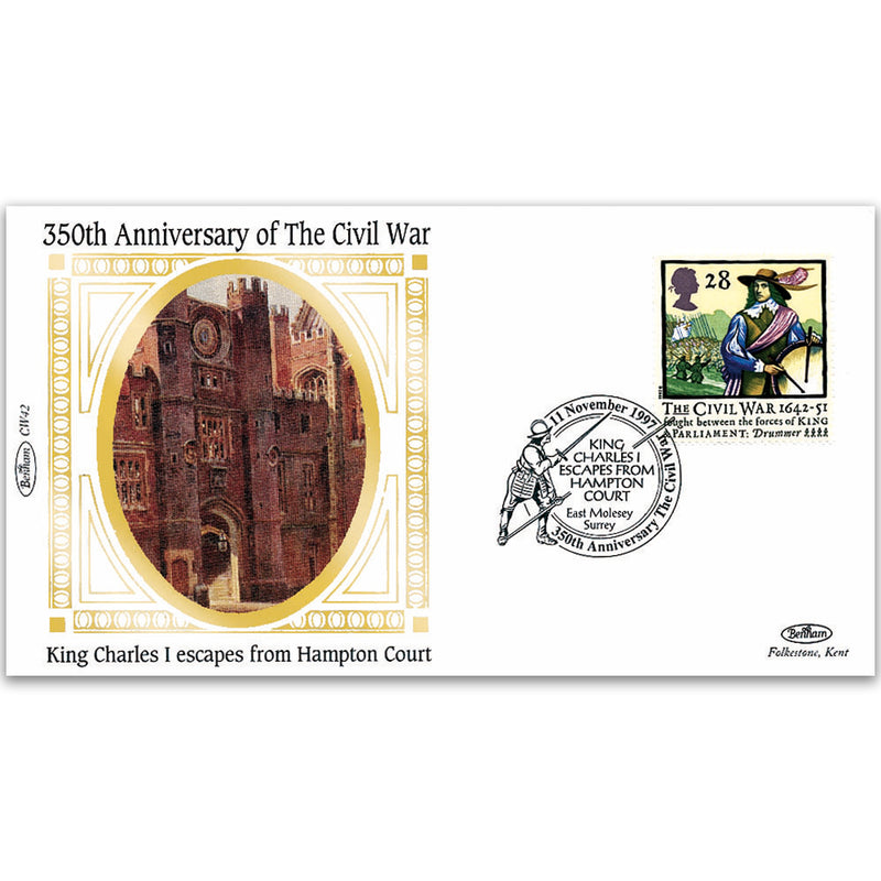 1647 King Charles I Escapes - 350th Anniversary of the Civil War