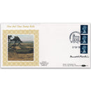 1990 New 2nd Class Stamp Roll - Signed by Arnold Machin