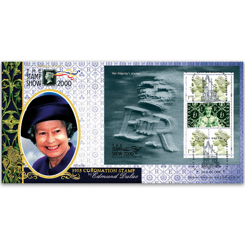 2000 Stamp Show - Her Majesty's Stamp Sheet