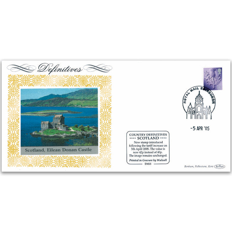 2005 Scotland New Country Definitives 42p