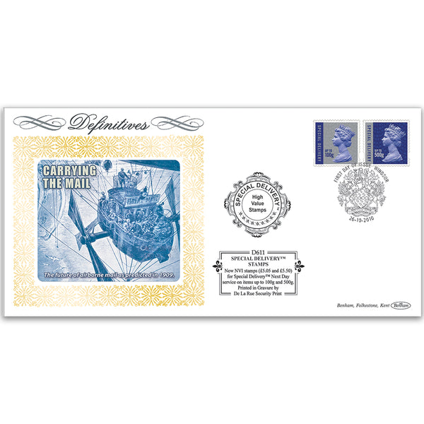 2010 Special Delivery Stamps Definitive Cover