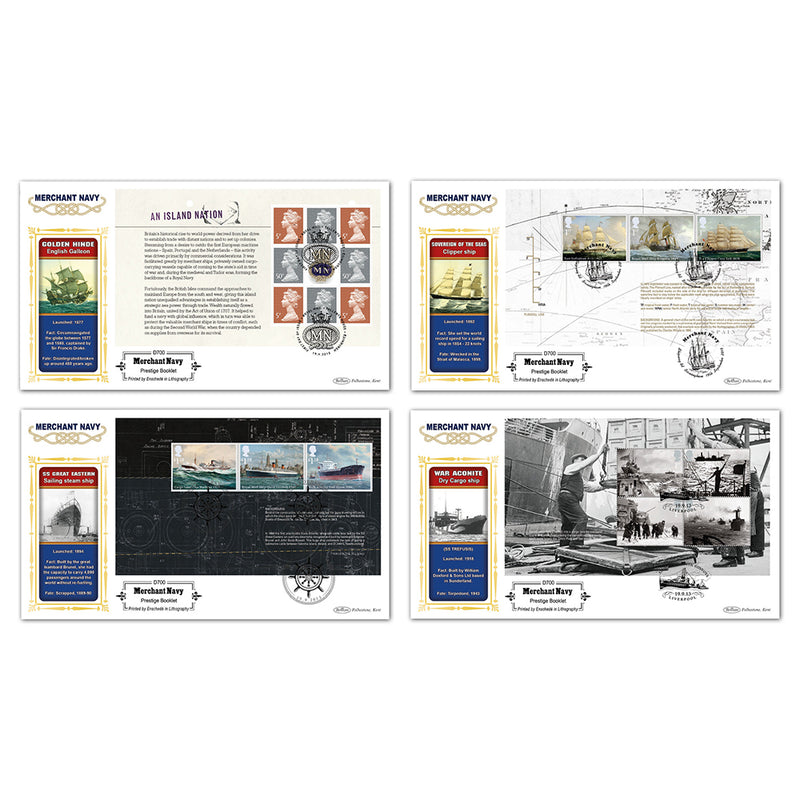 2013 Merchant Navy PSB Definitive Set of 4