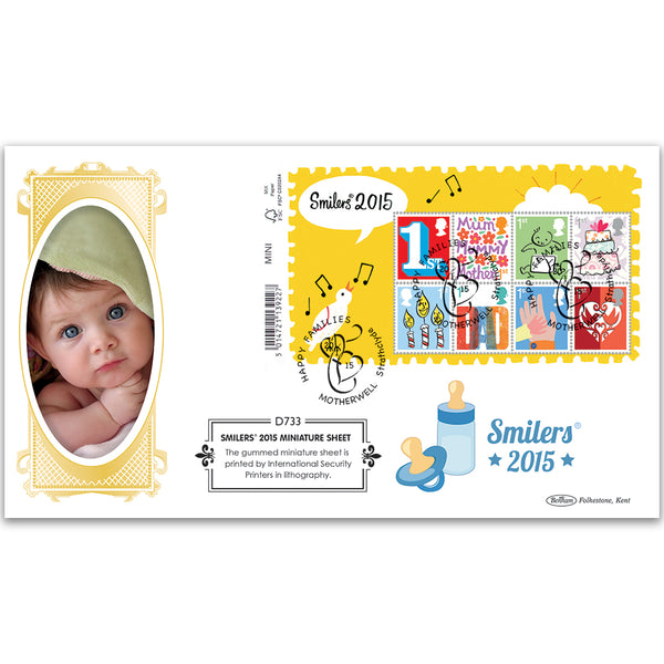 2015 Smilers Miniature Sheet Definitive Cover