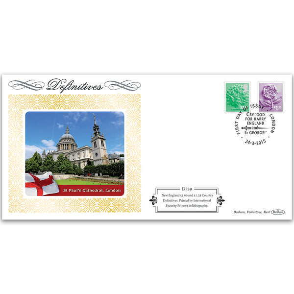 2015 New Country Definitives - England
