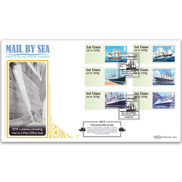 2018 Post & Go - Mail By Sea Definitive Cover