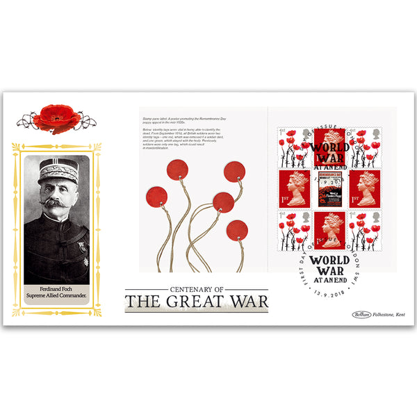 2018 WWI PSB Definitive Cover 1 - (P4) Poppy Definitive Pane