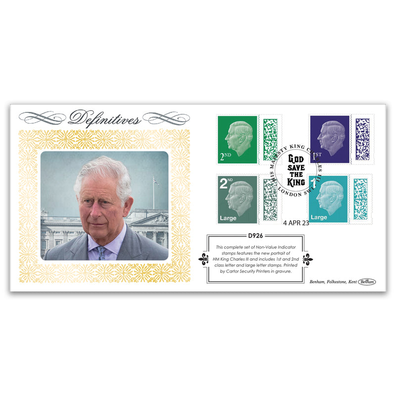 2023 King Charles III Definitives - All Four Definitives