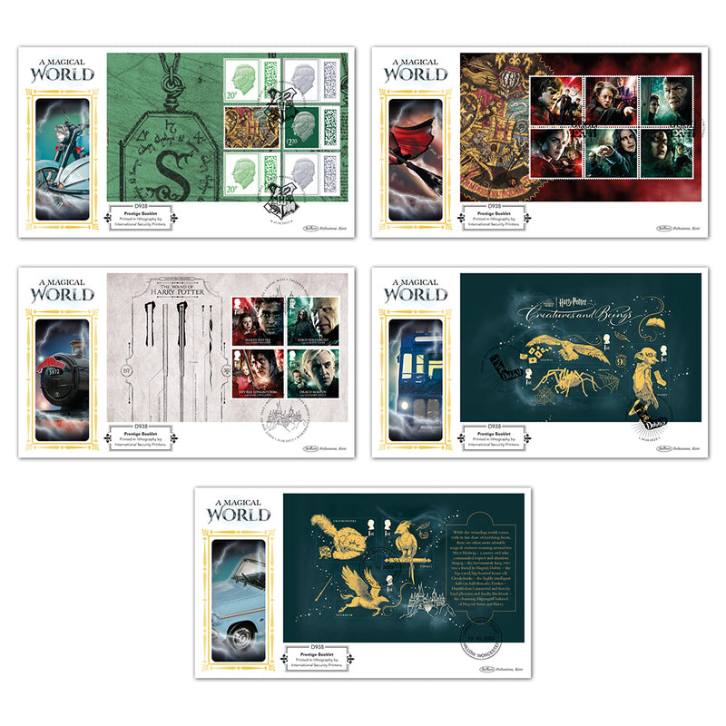 2023 Harry Potter PSB Definitive Set of 5