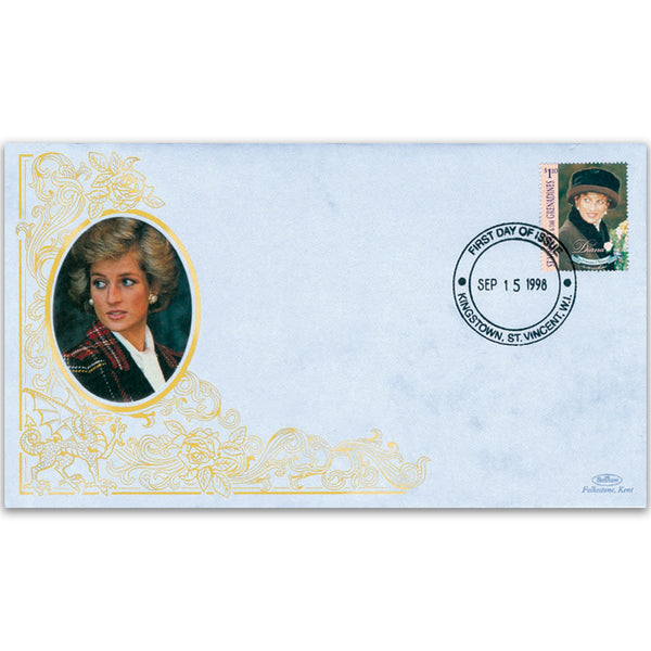 1998 St. Vincent Princess Diana Collection Cover