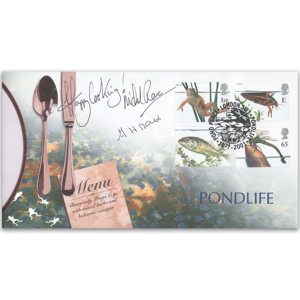 2001 Pondlife - Signed by brothers Michel & Albert Roux