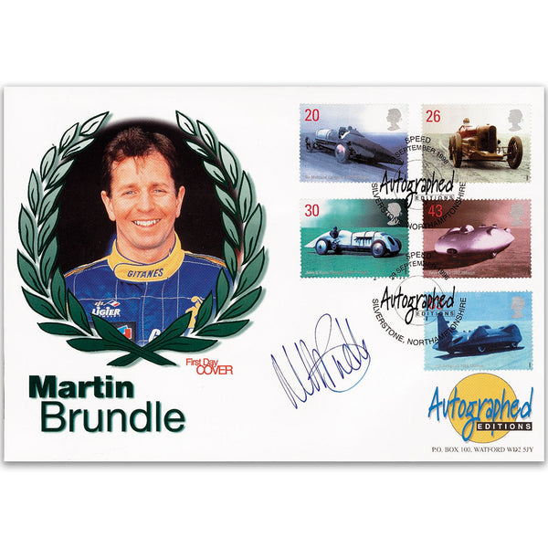 1998 Speed - Signed by Brundle