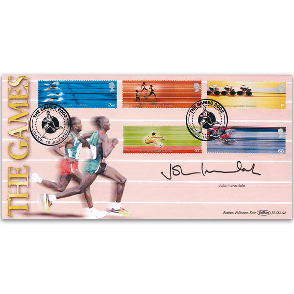 2002 Commonwealth Games - Signed John Inverdale