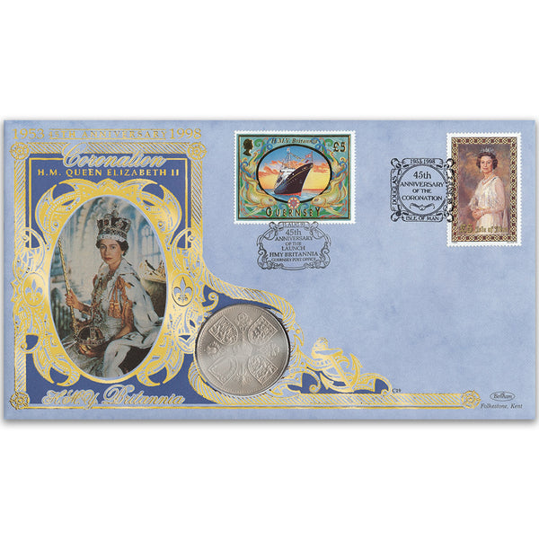 1998 45th Anniversaary of the Coronation & HMY Britannia