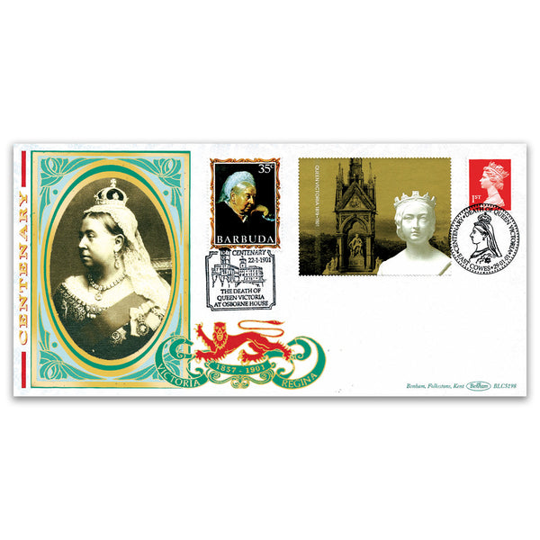 2001 Centenary of Queen Victoria Label