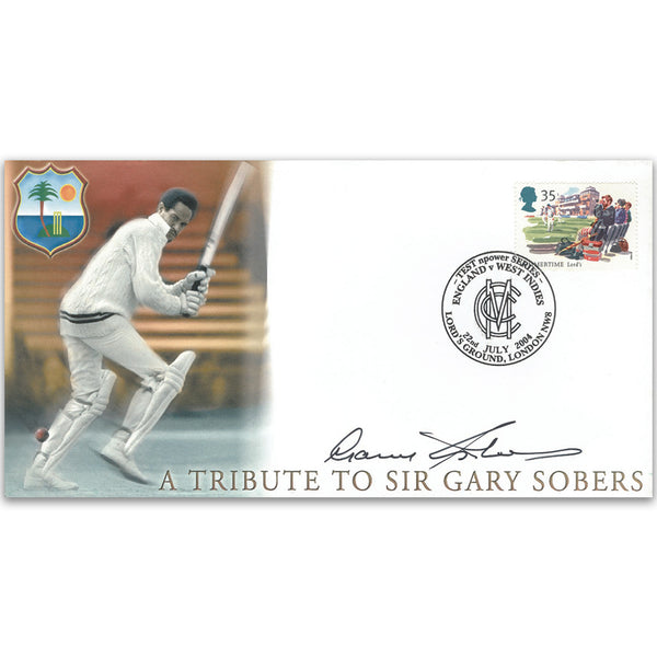 2004 Tribute to Gary Sobers - Signed by Sir Gary Sobers