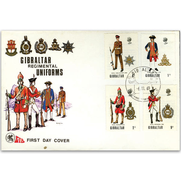 1969 Gibraltar Regimental Uniforms cover